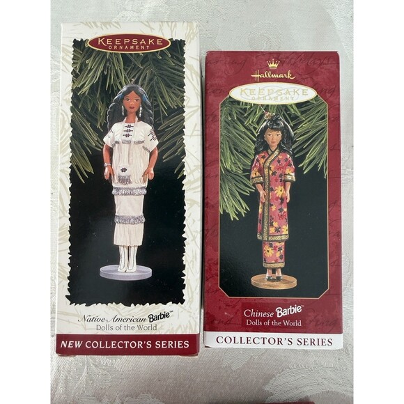 Lot of 9 Hallmark Keepsake Ornaments -Anniversary Ed, Dolls of the World. Xmas - Picture 10 of 10